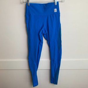 Alto Giro Glam Bright Blue Mesh Insert Leggings